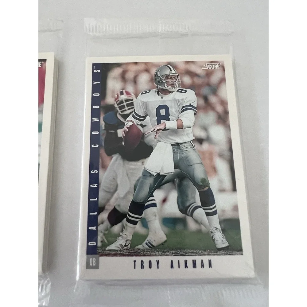 1993‎ Score NFL Football Ore-Ida Cards 2 Sealed Unopened Pks Elway Aikman Favre